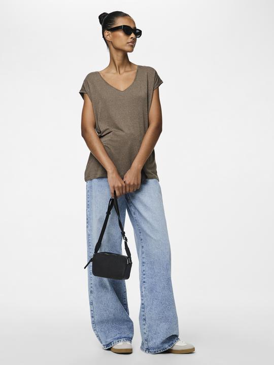 Actual product image Pieces Pcbillo Tee Lurex Stripes Noos Bc (M)