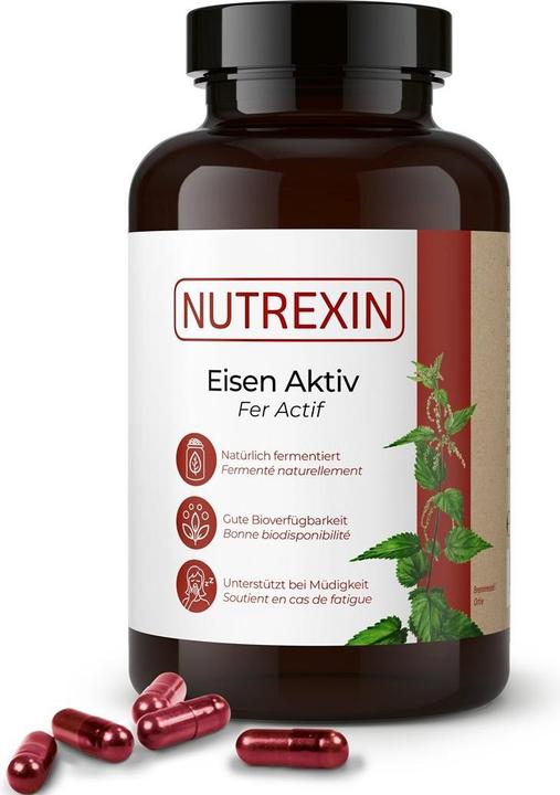 Produktbild Nutrexin Eisen Aktiv (120 Caps) (120 Stück, Kapseln, 100 g)
