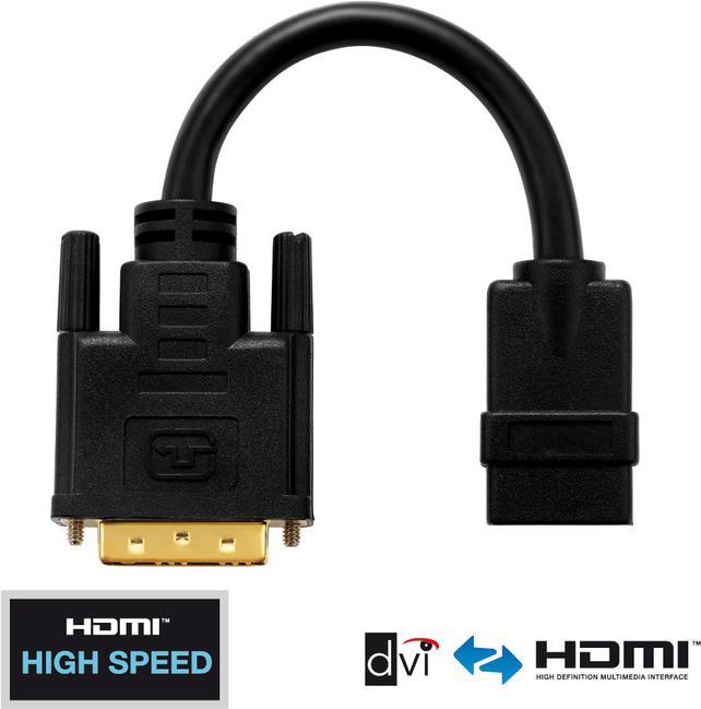 Actual product image Purelink PureInstall DVI to (HDMI, 10 cm)