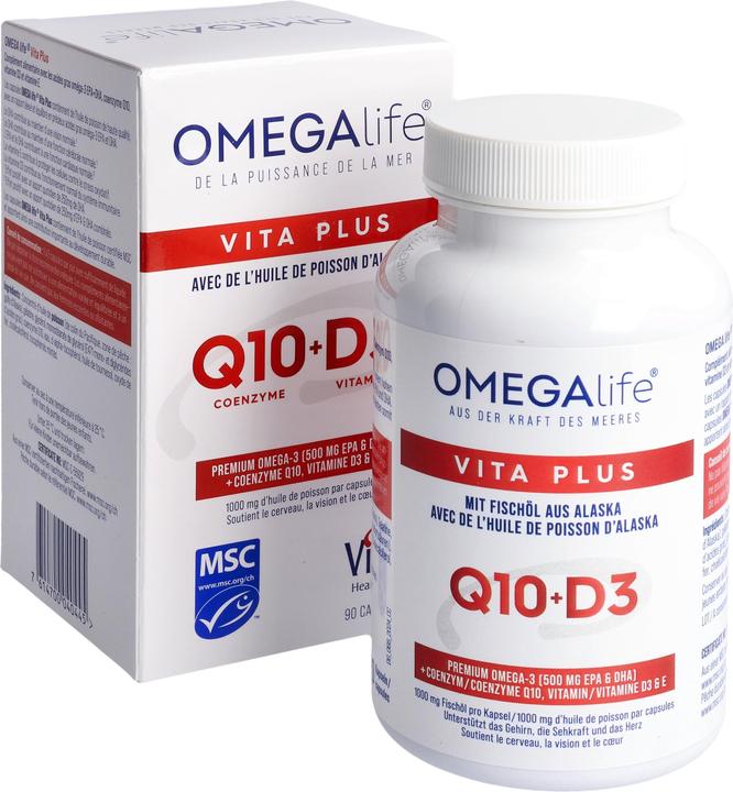 Immagine prodotto Omega-Life OMEGA Life Vita Plus Kaps Ds 90 (90 Pezzo/i, Pillole, 202 g)