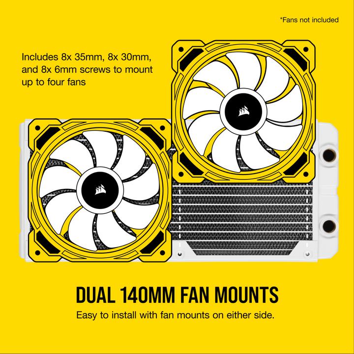 Produktbild Corsair Hydro X Series XR5 280 (140 mm)