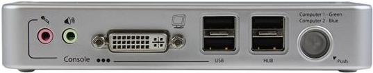 Immagine prodotto StarTech Kit Switch Kvm 2 Porte USB Dvi