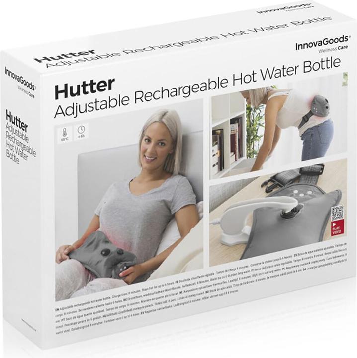 Produktbild InnovaGoods Wiederaufladbare Wärmflasche Hutter Grau 400 W