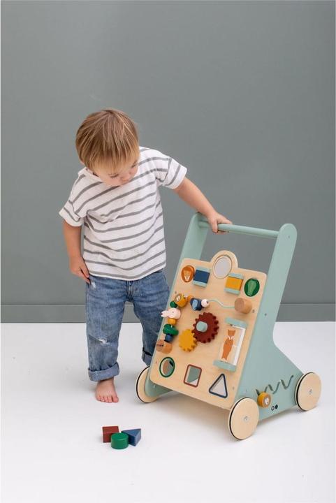 Produktbild Trixie Baby Holz Spiel und Lauflernwagen mit Tieren
