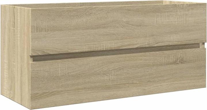 Actual product image VidaXL Bathroom furniture set washbasin vanity unit washbasin 2-piece wood-based material