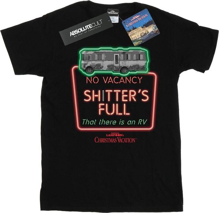Produktbild National Lampoon´s Vacation National Lampoon's Christmas Vacation Greyscale No Vacancy TShirt (3XL)