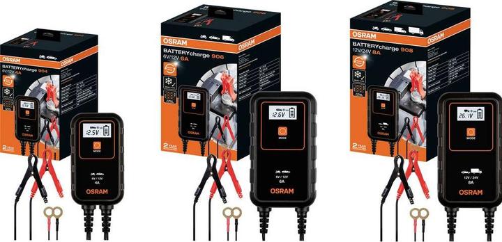 Produktbild Osram 908 OEBCS908 (12V, 24V, 8 A)