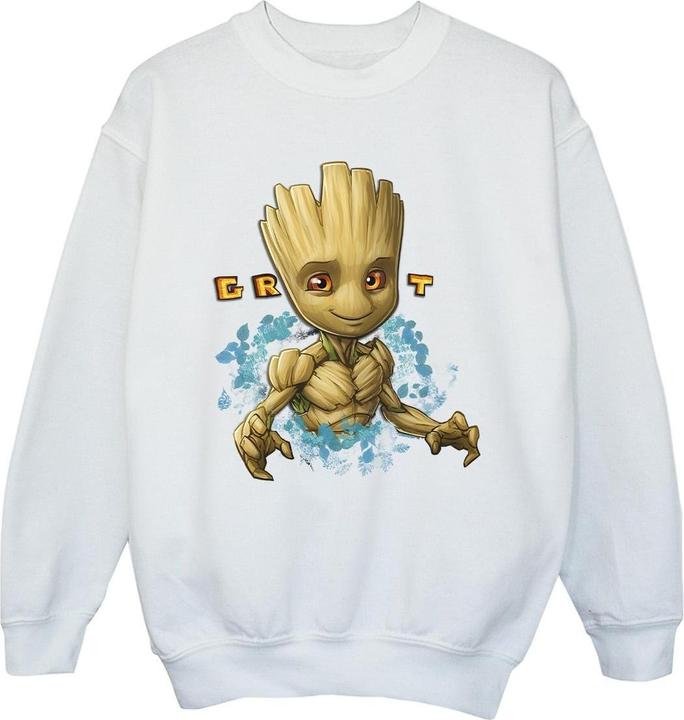 Produktbild Guardians of the Galaxy Groot Flowers Sweatshirt Mädchen (140, 146)