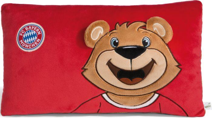 Produktbild NICI Kissen FC BAYERN MÜNCHEN Bär (43 x 25 cm)