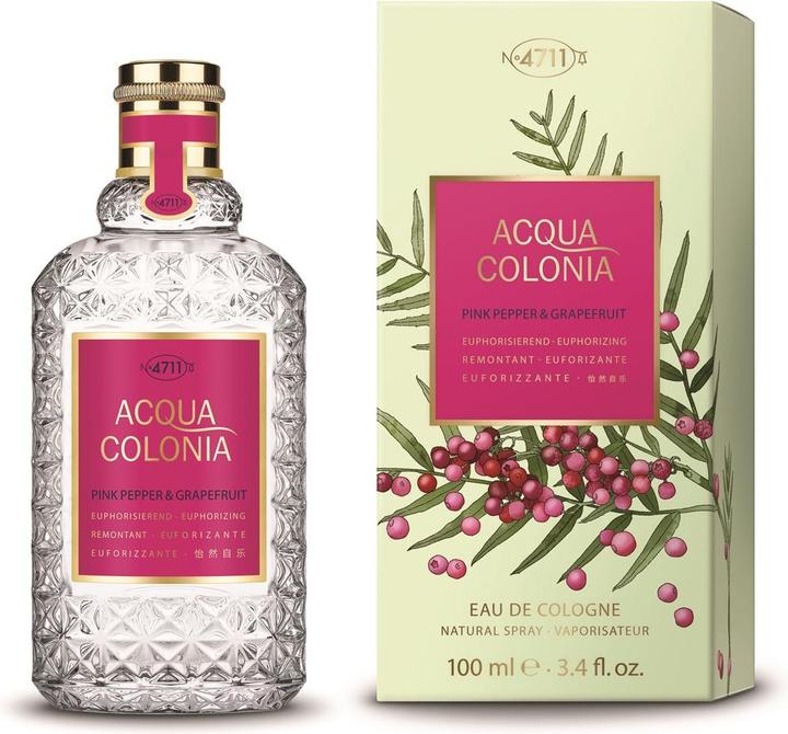 Acqua Colonia 4711 4711 Acqua Colonia Eau de Cologne Pink Pepper & Grapefruit 100 ml (Eau de cologne, 100 ml)