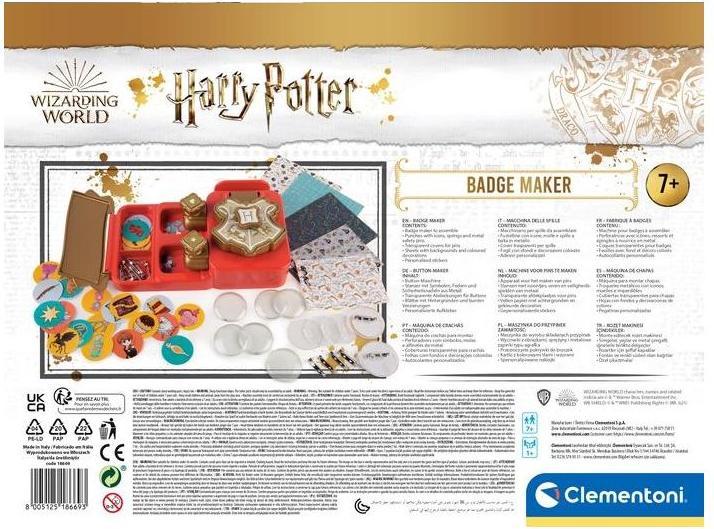 Produktbild Clementoni Harry Potter Pins Maker Machine