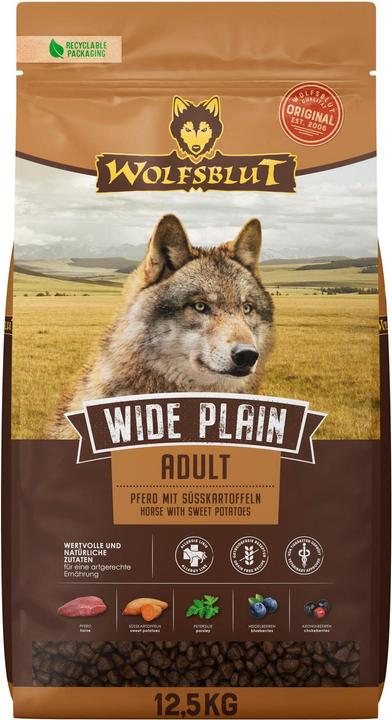 Image du produit Wolfsblut Wide Plain (Adulte, 1 pcs, 12500 g)