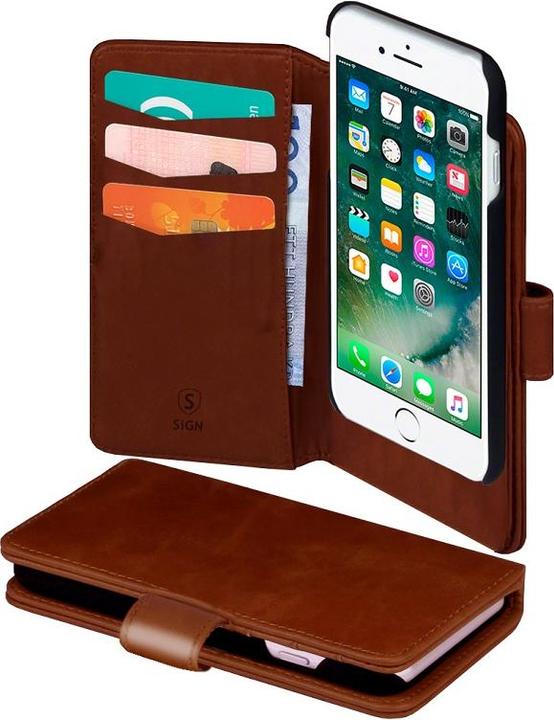 Immagine prodotto SIGN Cover 2-in-1 per iPhone 6/6S/7/8 - Marrone (Apple iPhone 6)