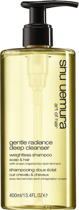 Shu Uemura Cleansing Oil Gentle Radiance Deep Cleanser (400 ml, Flüssiges Shampoo)
