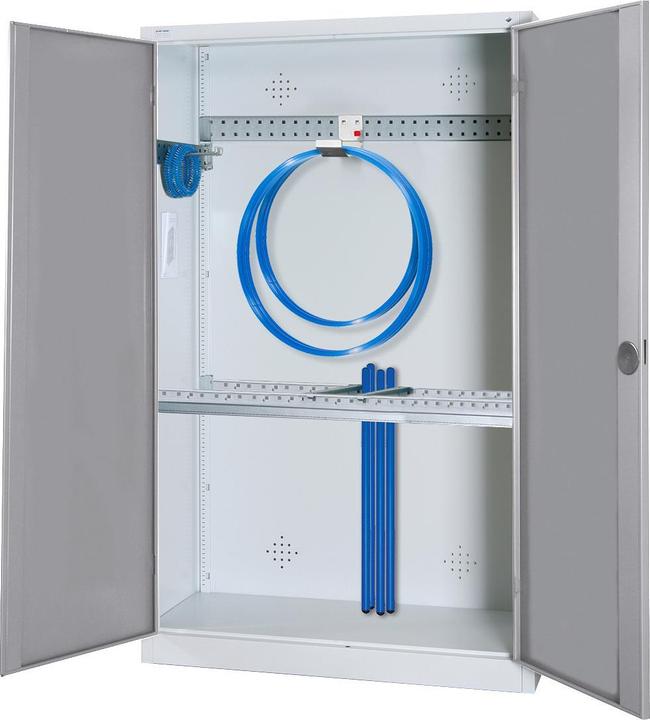 Produktbild C+P Modul-Sportgeräteschrank mit Grundausstattung (HxBxT: 195x120x50 cm, mit Vollblech-Flügeltüren)