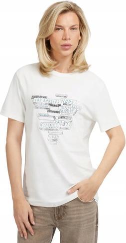 Actual product image Guess Abstract triangle T-shirt for men (XL)