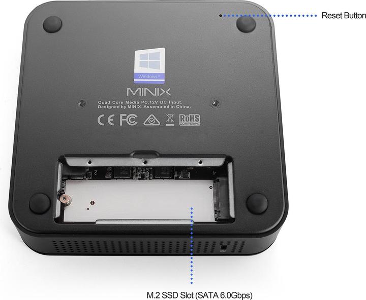 Immagine prodotto Minix Neo G41V-4 Max (Intel Celeron N4100, 128 GB, 128 GB, UHD Graphics 600)