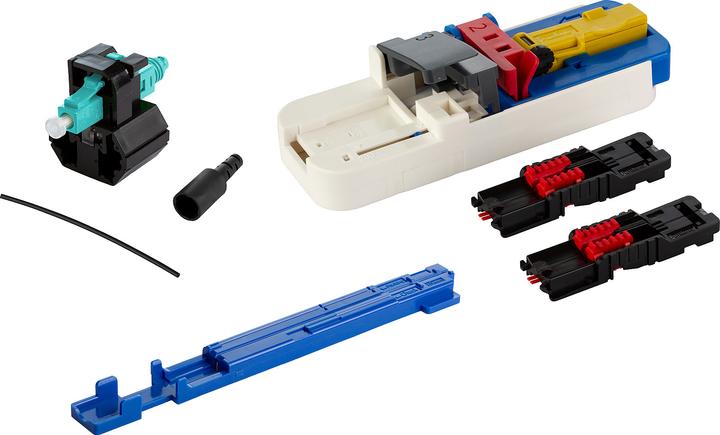 Actual product image Metz Connect NETCOM 1509MAJO002C-F Fiber optic connector LC (0.02 m)