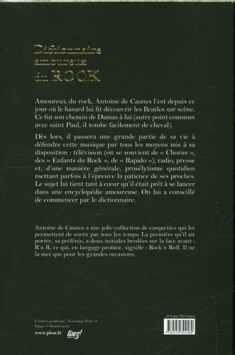 Actual product image Dictionnaire amoureux du rock (French, Caunes Antoine de, 2021)