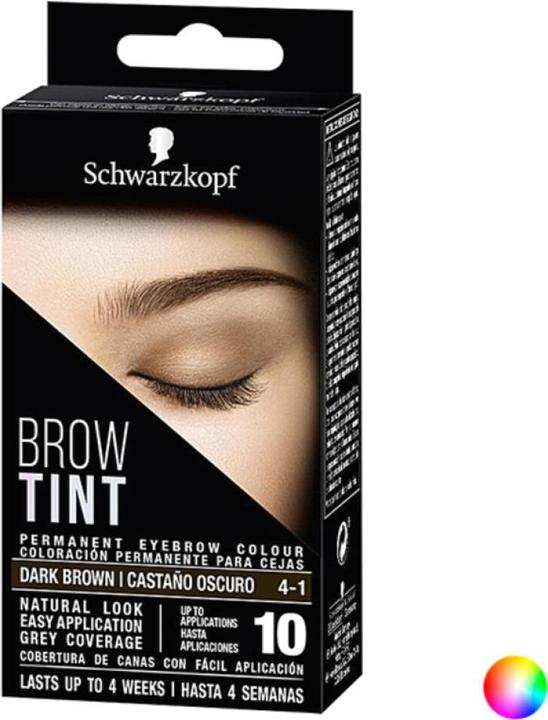 Produktbild Schwarzkopf Brow Tint Permanent Eye Brow Color 1 - 1 Schwarz