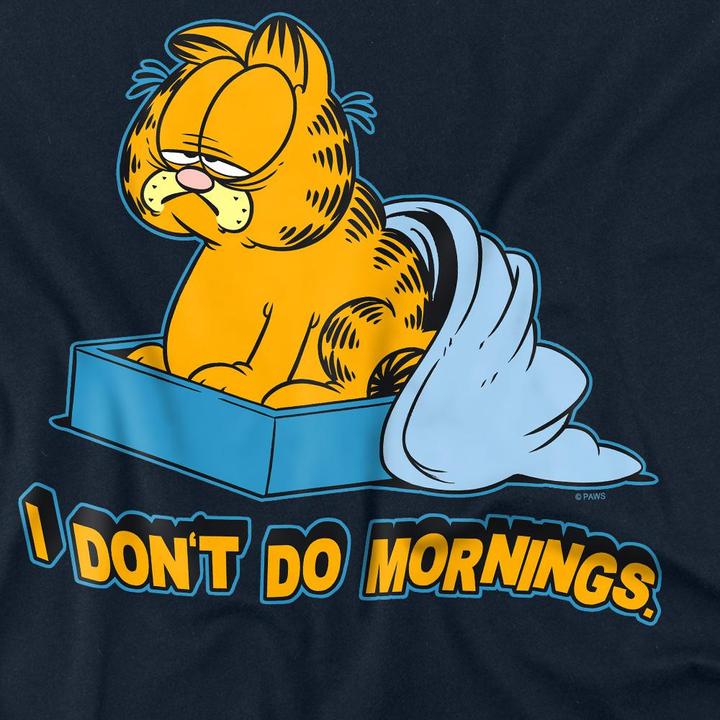 Produktbild Garfield I Don't Do Mornings TShirt (XL)