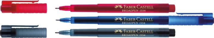 Image du produit Faber-Castell Broadpen 1554 (Bleu, 1 x)