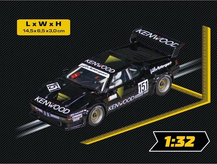 Image du produit Carrera 20031085 - Digital 132 BMW M1 Procar "MK-Motorsport, No.151" DRM 1986
