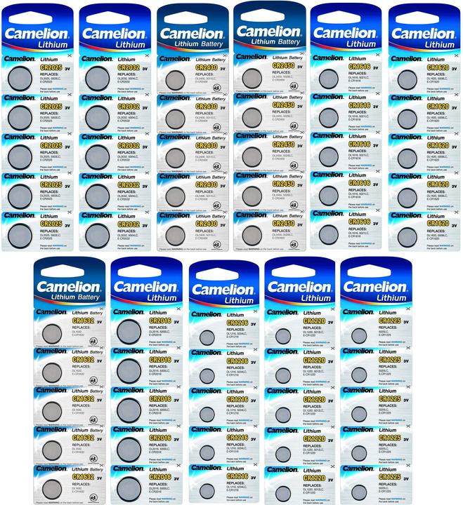 Actual product image Camelion CR2025-BP5 - Disposable battery - CR2025 - Lithium - 3 V - 5 piece(s) - 150 mAh (5 pcs., CR2025, 150 mAh)