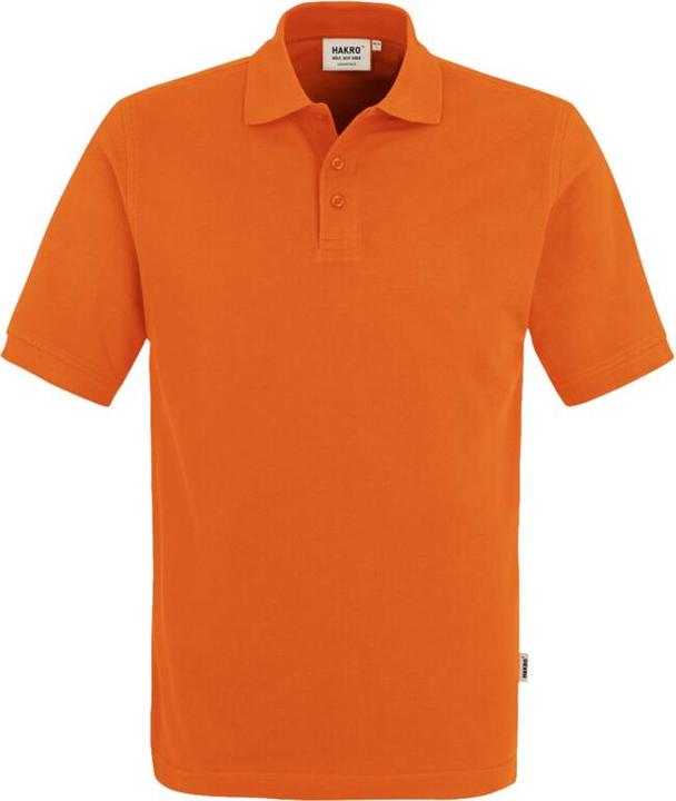 Actual product image Hakro Men's Polo Shirt CLASSIC orange size 3XL (3XL)