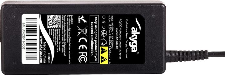 Produktbild Akyga Notebook-Adapter ist dediziert AK-ND-05 DELL 19V (65 W)