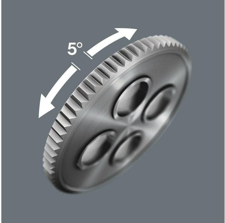 Actual product image Wera 8100 SC 6 Zyklop Speed Ratchet Set (13 mm, 14 mm, 19 mm, 18 mm, 16 mm, 11 mm, 15 mm, 12 mm, 17 mm, 10 mm)