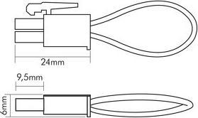Actual product image Nobile Short-circuit bridge