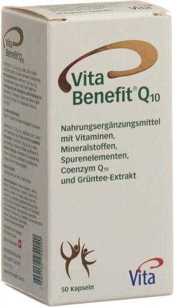 Produktbild Vita Benefit Q10 (50 Stück, Kapseln, 192 g)