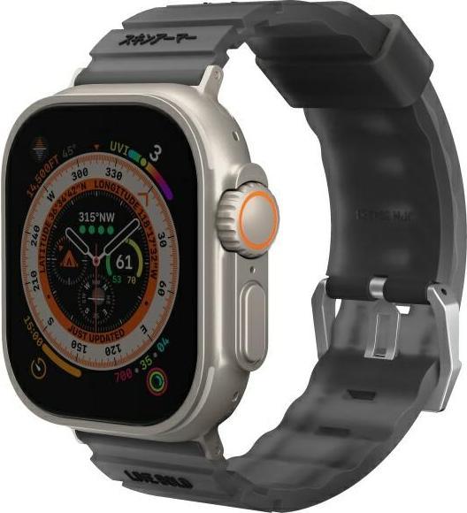 Skinarma Band Shokku Apple Watch 49/45/44mm smoke