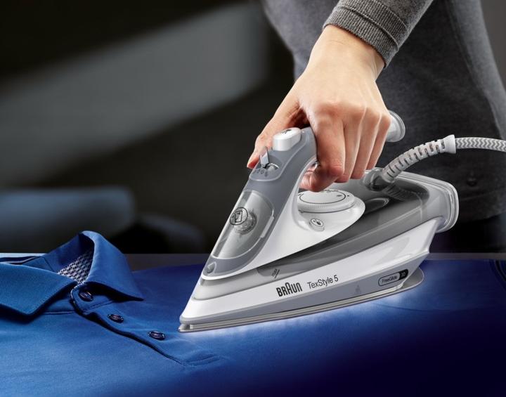 Actual product image Braun Steam Iron TexStyle 5 SI 5078 GY (2800 W, 210 g/min)