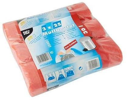 Image du produit Papstar Sacs poubelle 30 l, 75 pièces (75 x, 30 l)