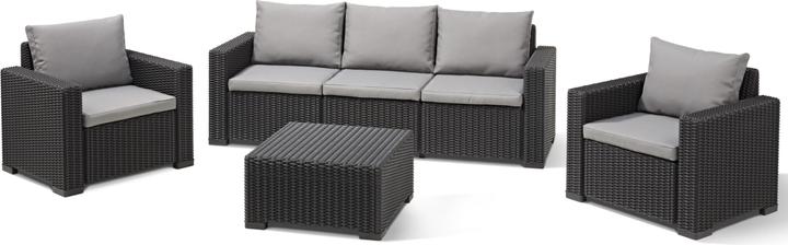 Image du produit Allibert California 3-sofa PC-cl gr 004 std cappuchino 2022