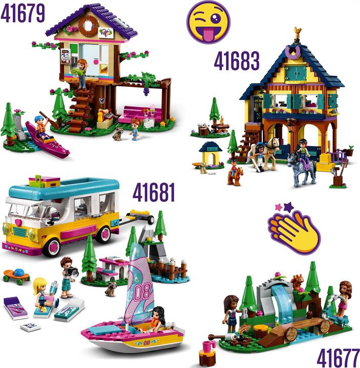 Immagine prodotto LEGO Casa sull'albero nella foresta (41679, LEGO Friends)