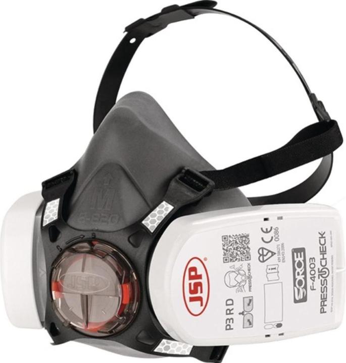 Productafbeelding Halfgelaatsmasker Force™8 EN 140 EN 143 Press to Check incl. P3 filter M (A2P3, 1 x)