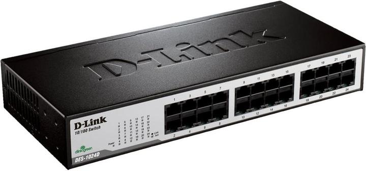 Immagine prodotto D-Link Netzwerk Switch RJ45 DES-1024D 24 Port 100 MBit/s (DES-1024D) (24 Porti)