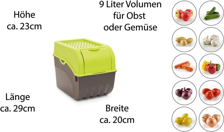 Produktbild Novaliv Gemüsebox-Set (29 x 20 x 14 cm, 9 l)