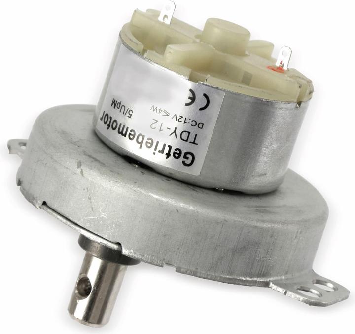 Produktbild Eneroid Gleichstrom-Getriebemotor TDY-12, 12 V-, 0,18 A, 5 U/min