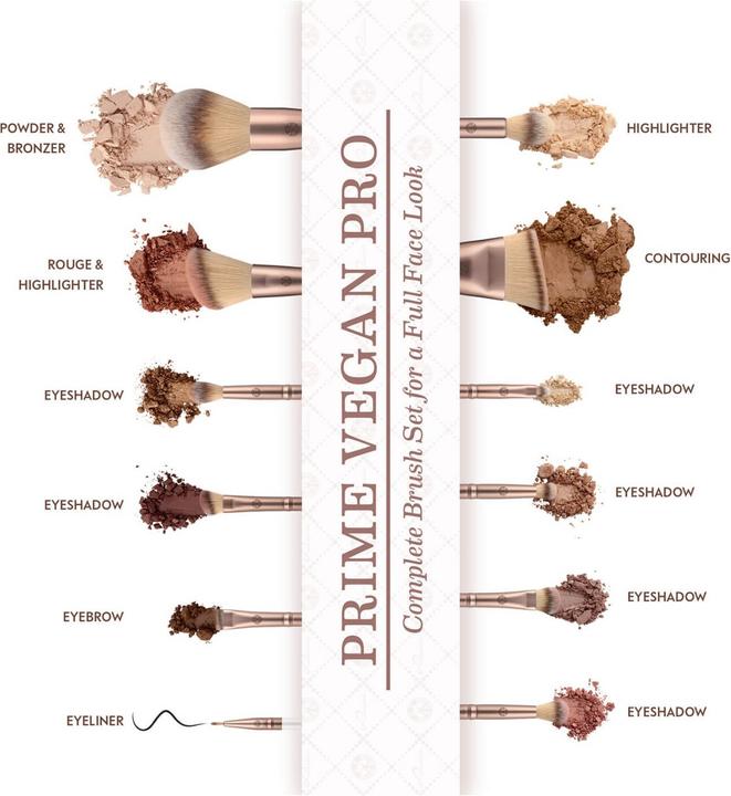 Produktbild Luvia Cosmetics - Prime Vegan Pro (Set)