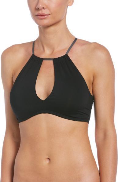 Nike Lace-Up High Neck Bikini Top