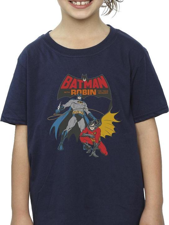 Produktbild Batman And Robin TShirt Mädchen (140, 146)