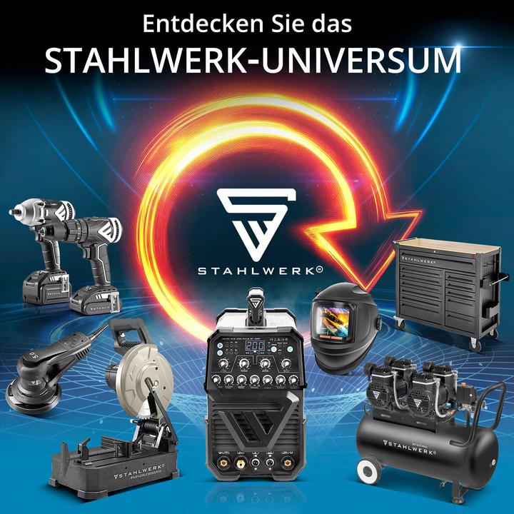Produktbild Stahlwerk Schweissgerät MIG MAG 200 ST Digital IGBT Schutzgas mit 200 A