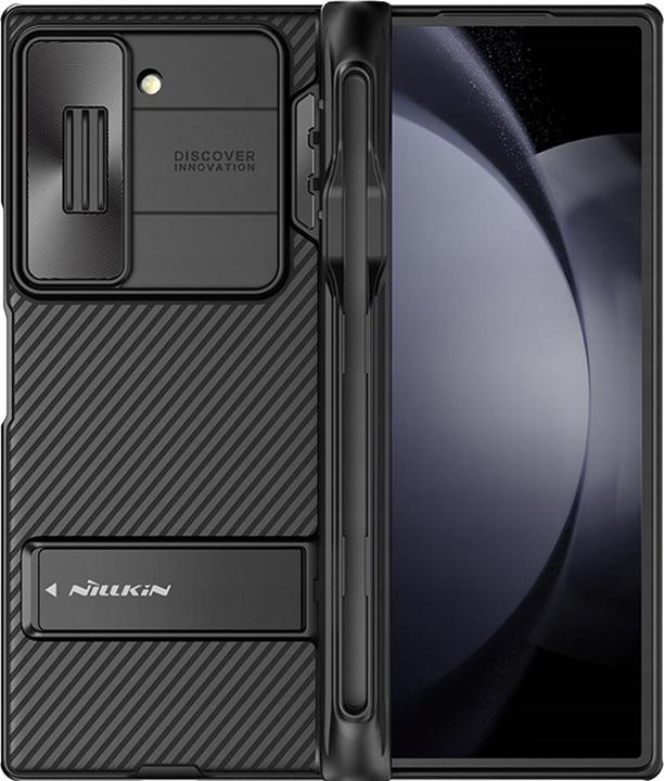 Actual product image Nillkin CamShield Fold Case for Samsung Galaxy Z Fold 6 5G with Stylus Holder - Black (Samsung Galaxy Z Fold6)