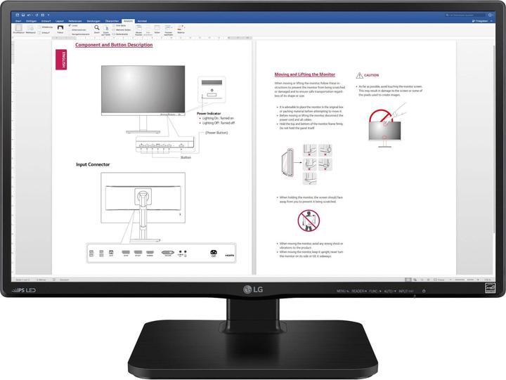 LG 24BK450H-B (1920 x 1080 pixels, 24")