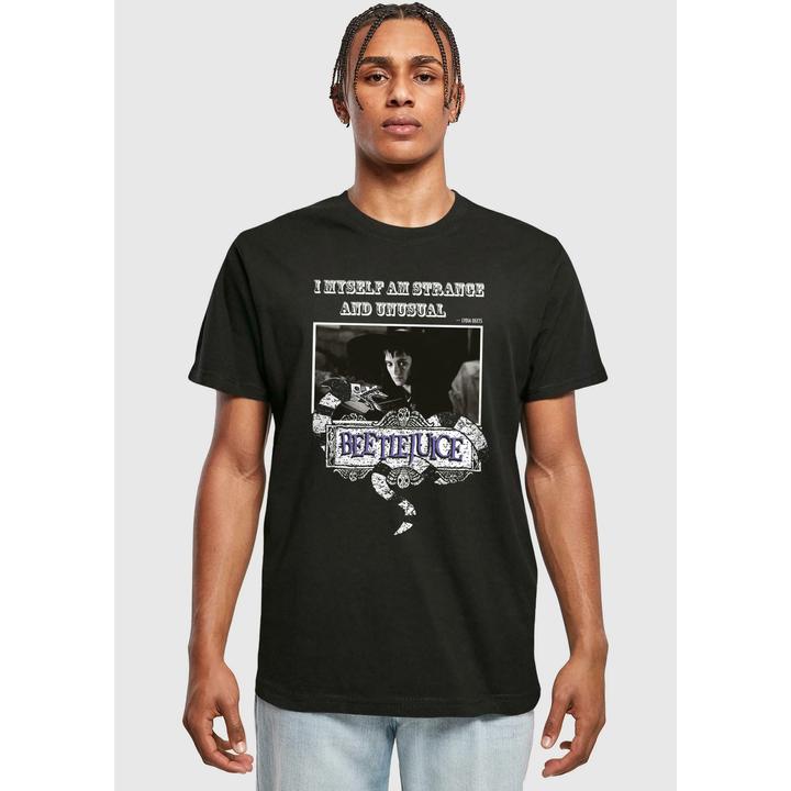 Actual product image Beetlejuice Mens Strange And Unusual Cotton T-Shirt (5XL)