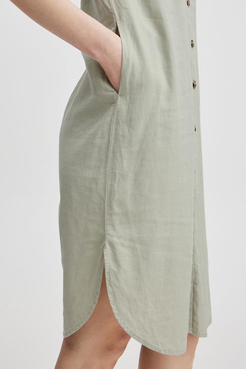 Actual product image B.young BYFALAKKA SS SHIRT DRESS 20814553 (38)